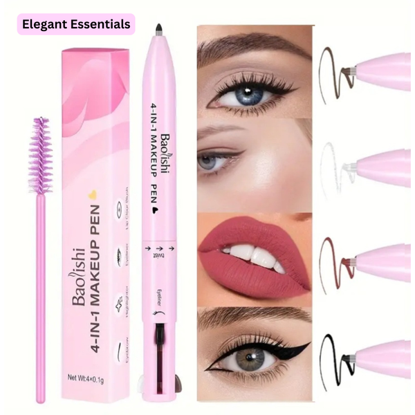 Elegant Essentials / Single Pen Four-in-one Makeup Pen