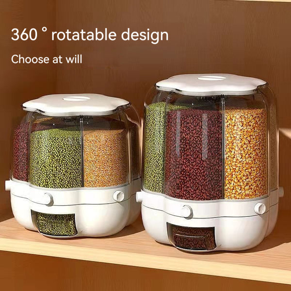 Grain Rotating Rice Bucket