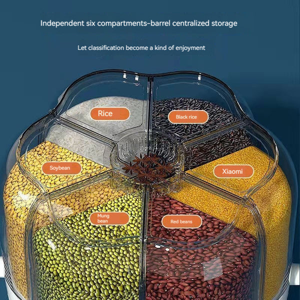 Grain Rotating Rice Bucket