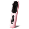 LCD Pink Rechargeable Hair Straightener