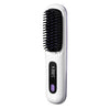 LCD White Rechargeable Hair Straightener